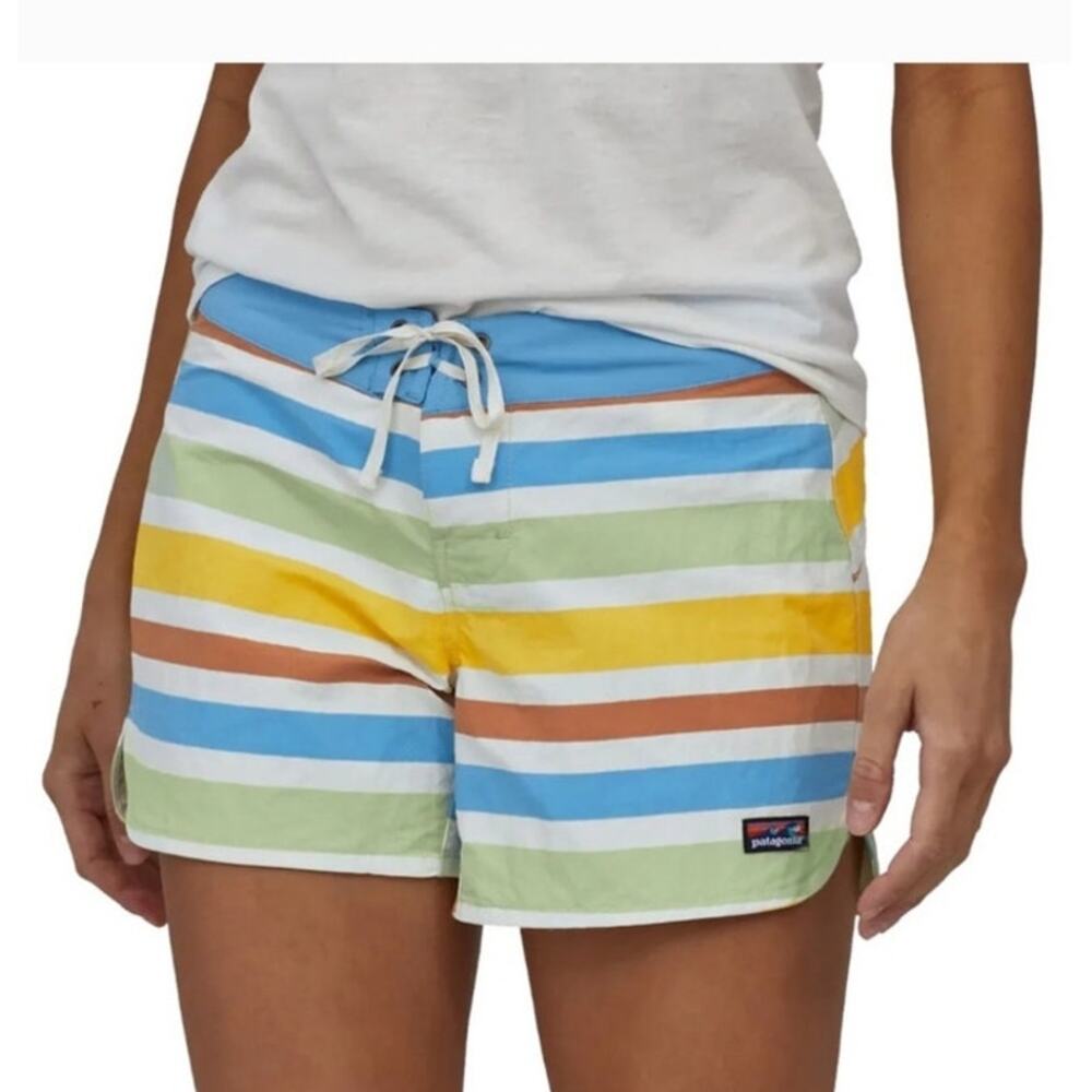 Patagonia wavefarer striped board shorts swim trunks